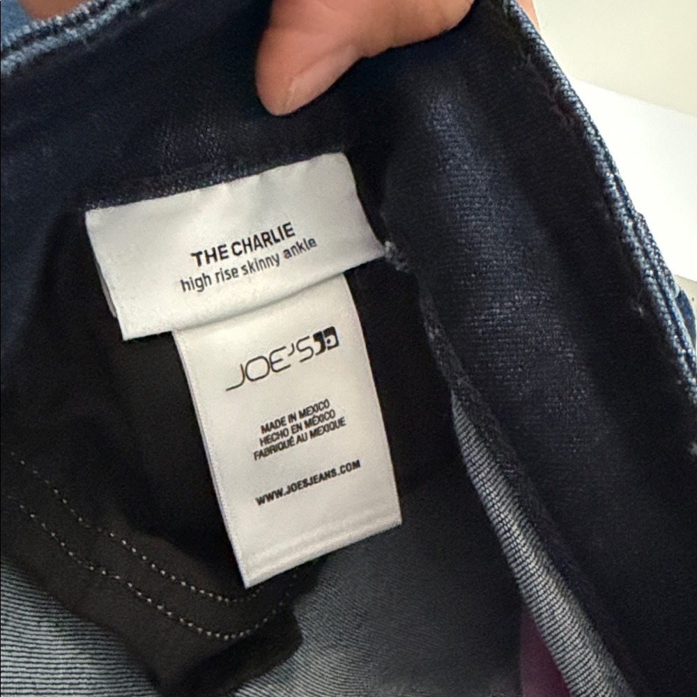 Joe's Jeans High Rise Skinny Ankle - Deep Blue